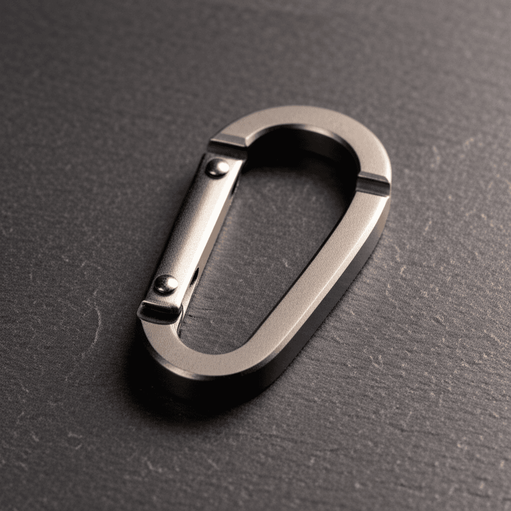 Titanium D-Ring Carabiner thumbnail 3