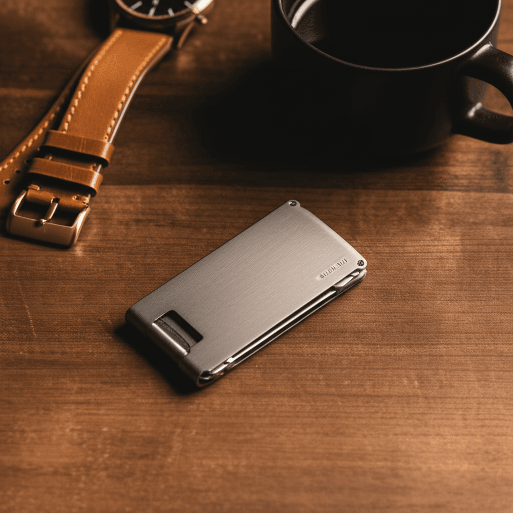 Titanium Slim Wallet thumbnail 4