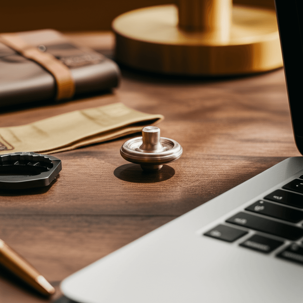 Precision Titanium Spinning Top thumbnail 4