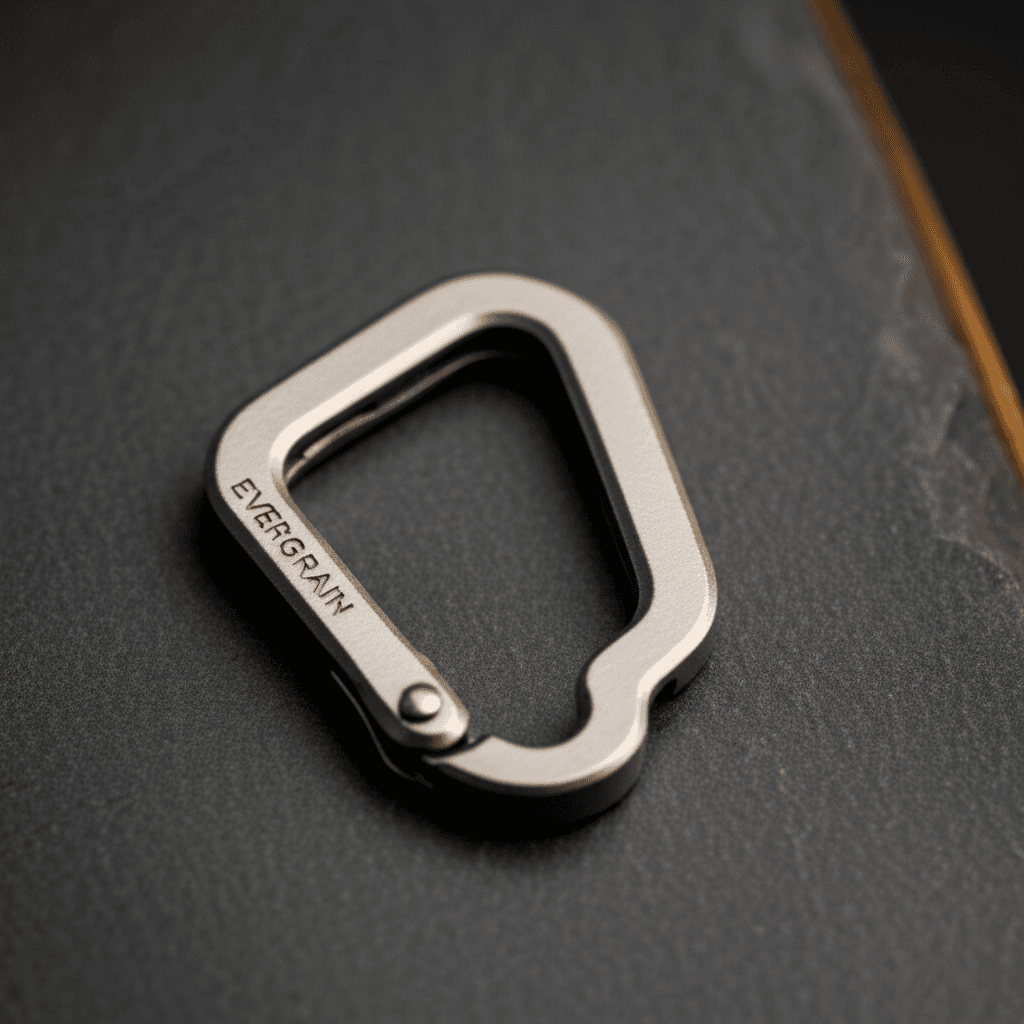 Titanium D-Ring Carabiner